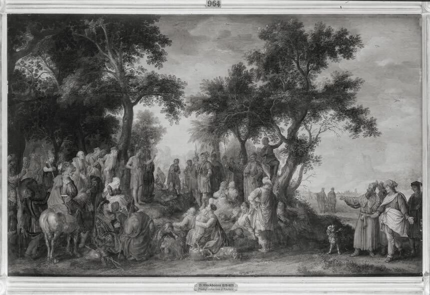 La predicazione del Battista - Bavarian State Painting Collections